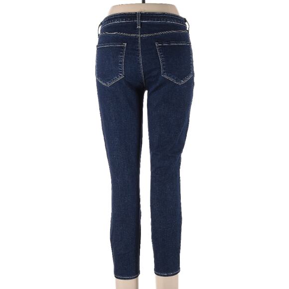 L’Agence Margot Skinny High Rise Dark Wash Jeans 4am $255 30 - Picture 6 of 9